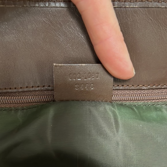 Authentic Gucci Large Canvas Bucket Tote Bag - Picture 8 of 16